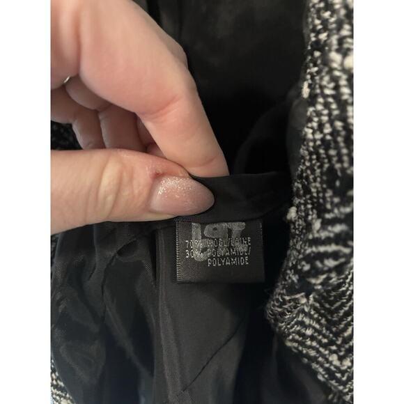 Lafayette 148 Wool Blend Herringbone Tweed Blazer Jacket Size 4 Office Career - Picture 7 of 10